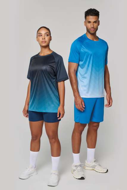 Koszulka sportowa poliestrowa PA4047 z nadrukiem